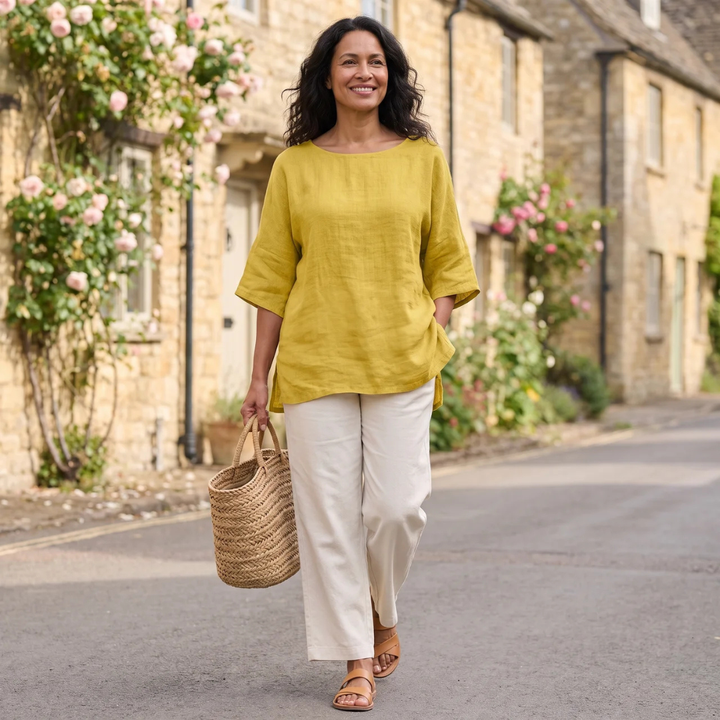 Odette Boat-Neck Tunic