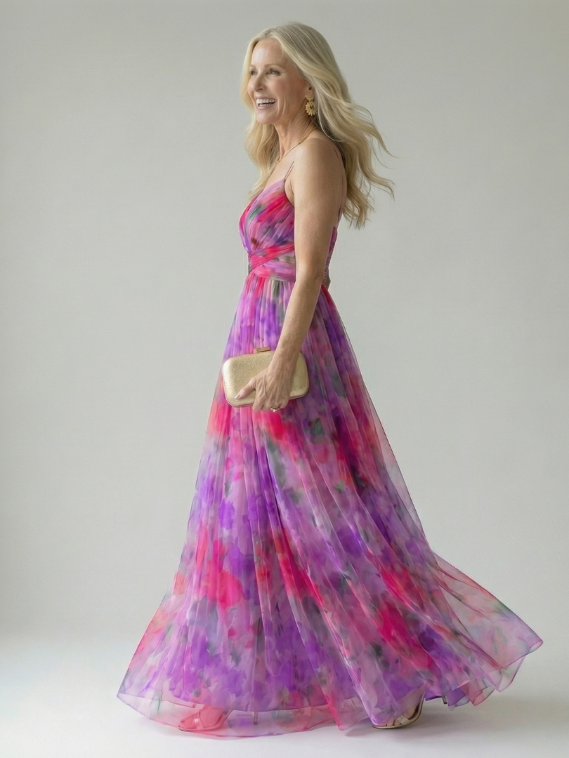 Elise | Soft Wrap Maxi Dress