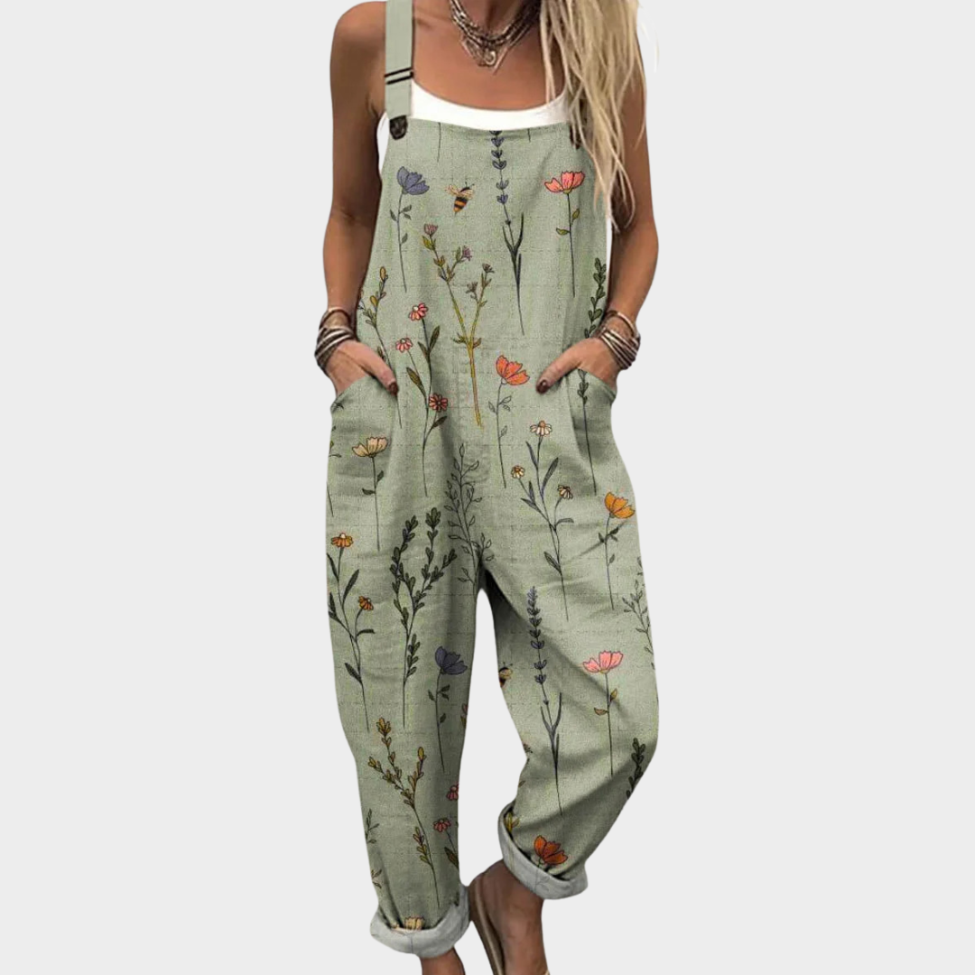 Puck | Comfortable Printed Overall