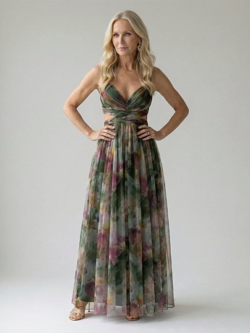 Elise | Soft Wrap Maxi Dress