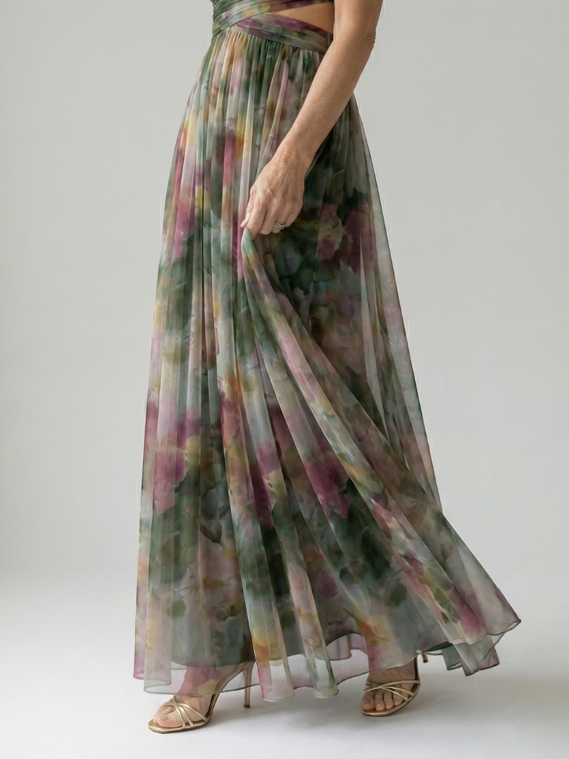 Elise | Soft Wrap Maxi Dress