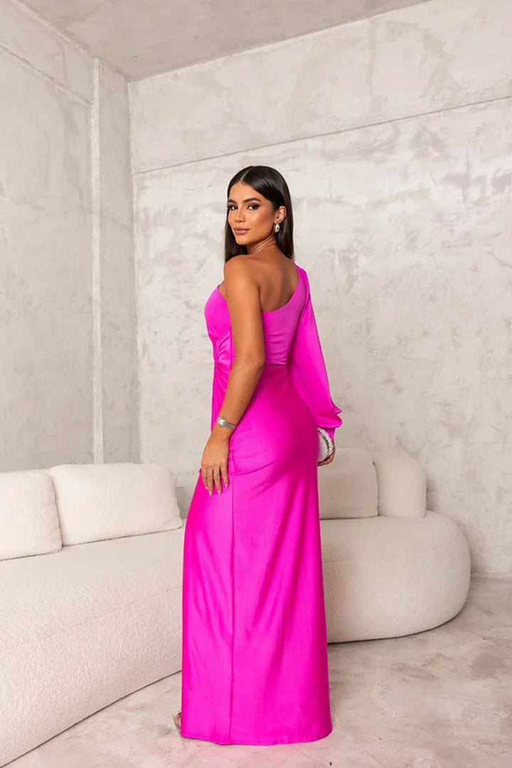 Dorie™ – Asymmetric Dress with Long Slit