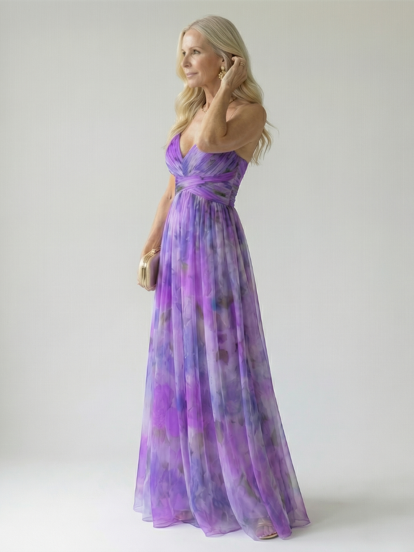 Elise | Soft Wrap Maxi Dress