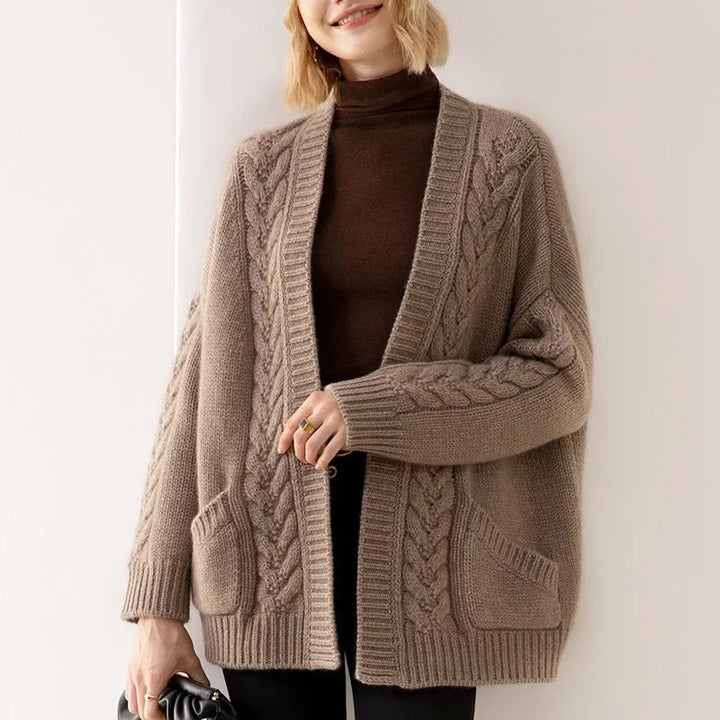 Elowen Cable-Knit Cardigan