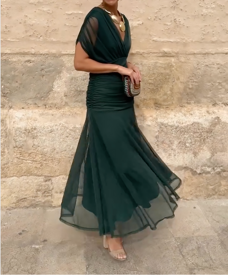Lady™ – Wrap dress with a draped cut
