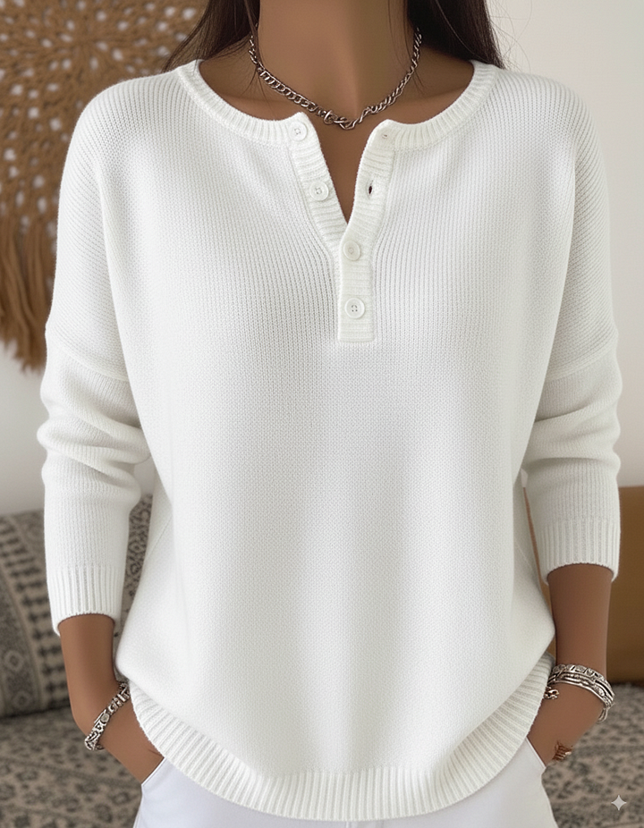 Marianne | Calm Button-Up Jumper