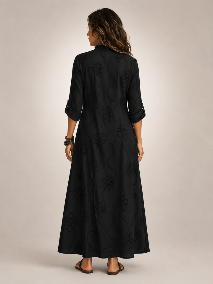 Merle Tummy-Concealing Floral Summer Dress