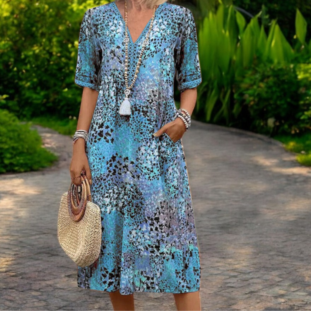 Iris Light Floaty Dress