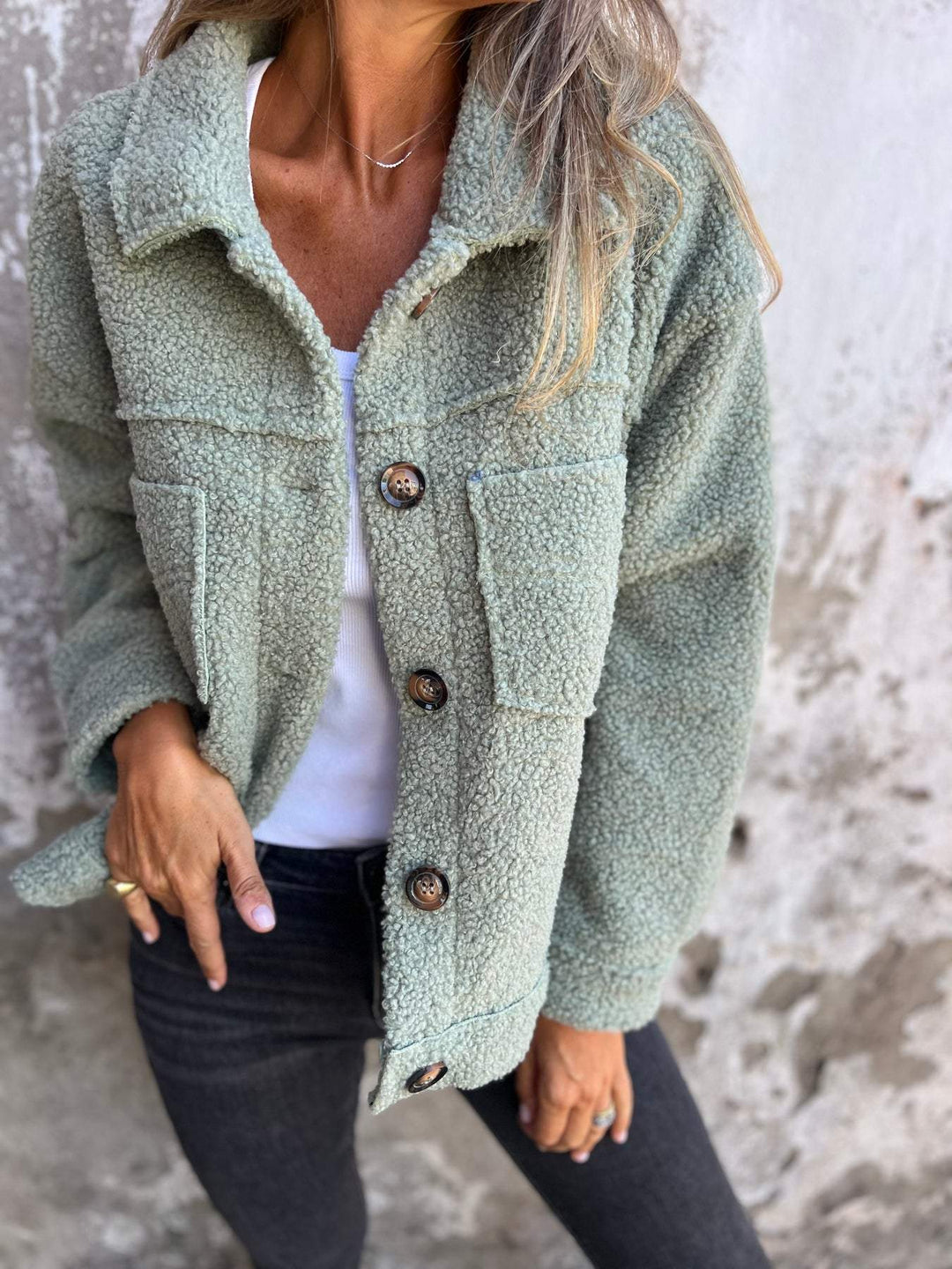 Alisette | Cosy Buttoned Jacket