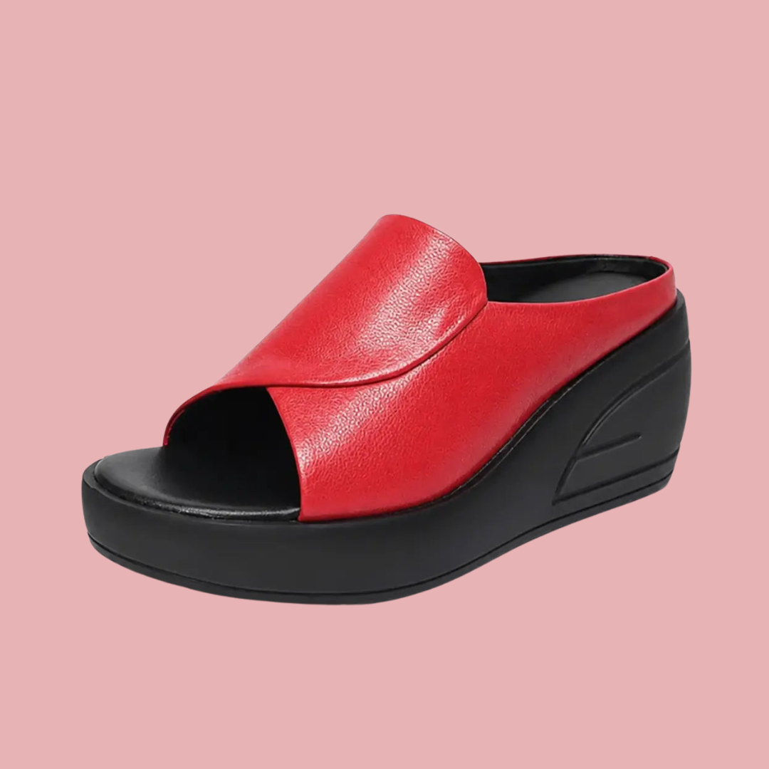 Mariette Orthopedic Slip-on Wedge Sandals
