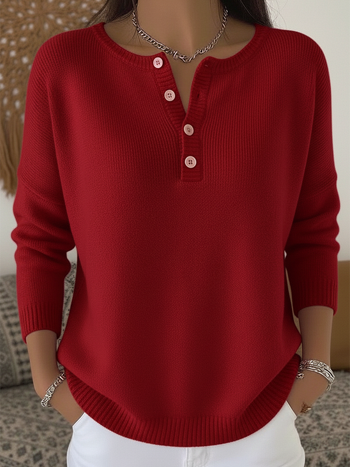 Marianne | Calm Button-Up Jumper