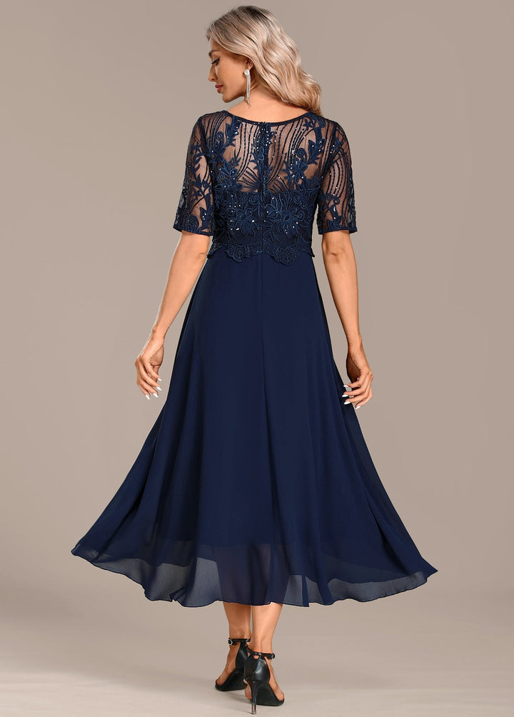 Elowen | Tummy Concealing Luxe Midi Dress