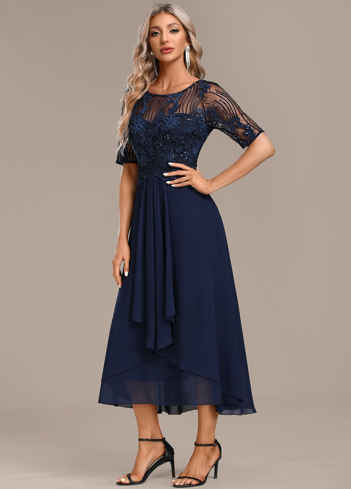 Elowen | Tummy Concealing Luxe Midi Dress