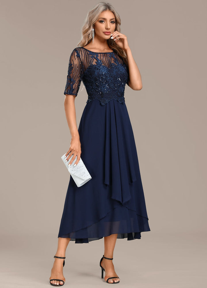 Elowen | Tummy Concealing Luxe Midi Dress