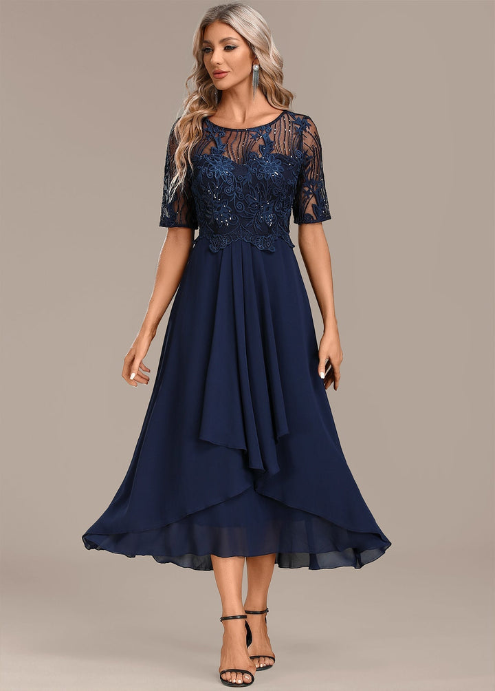 Elowen | Tummy Concealing Luxe Midi Dress