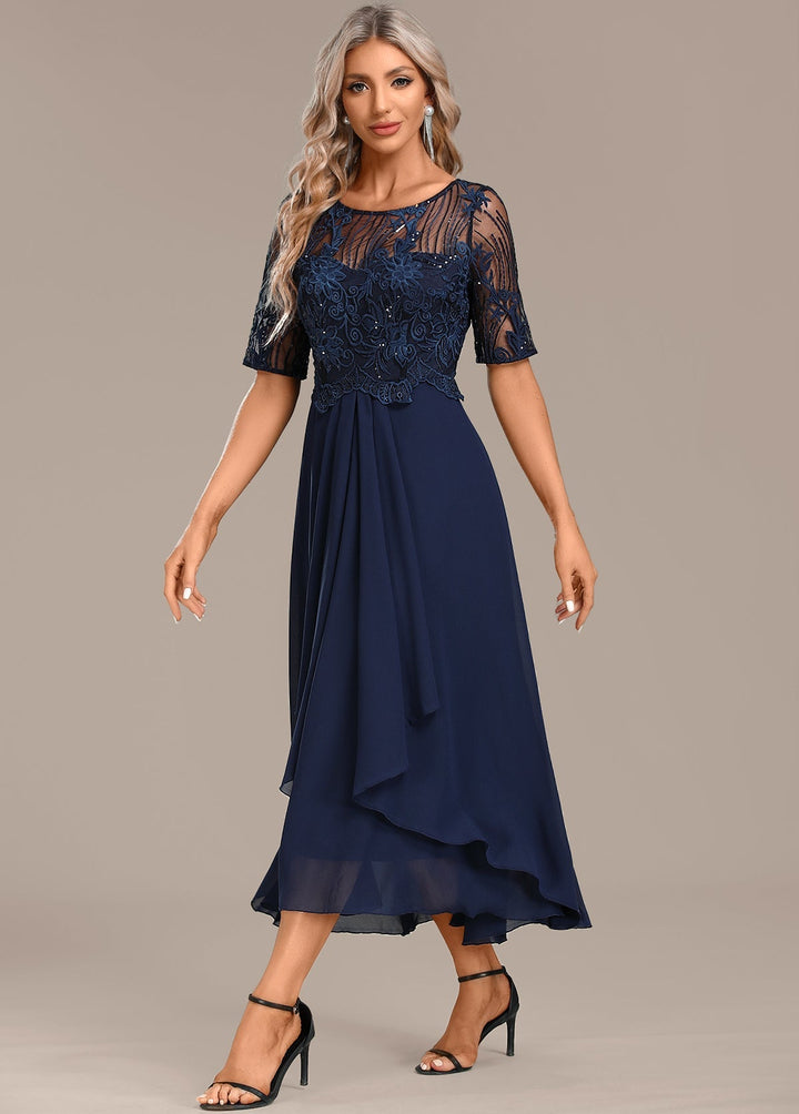 Elowen | Tummy Concealing Luxe Midi Dress