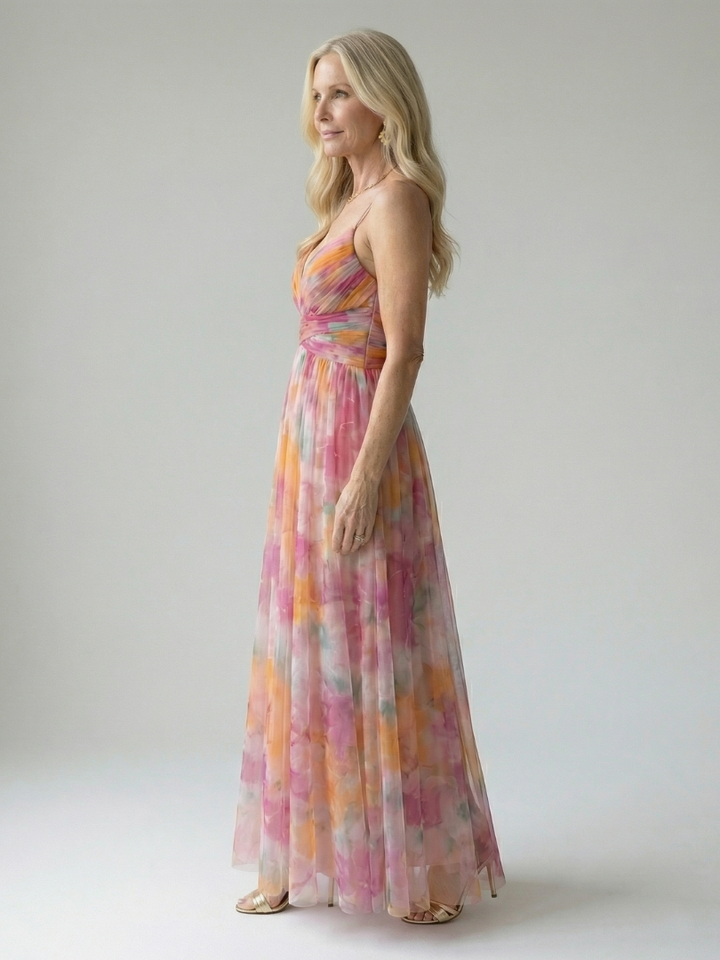 Elise | Soft Wrap Maxi Dress