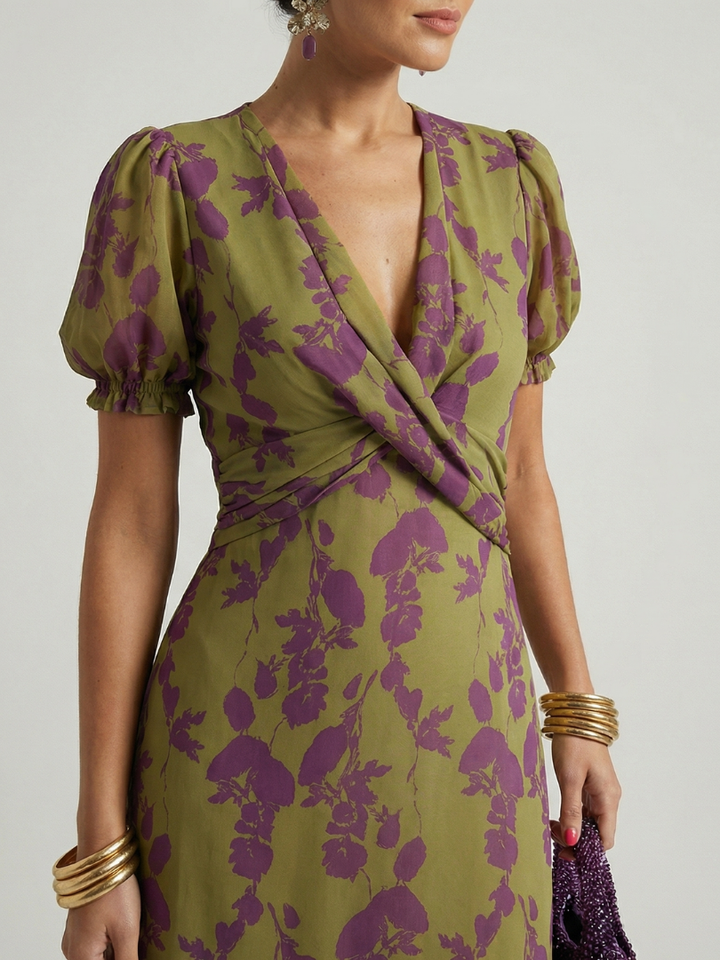 Lucy | Relaxed Floral Midi Dress