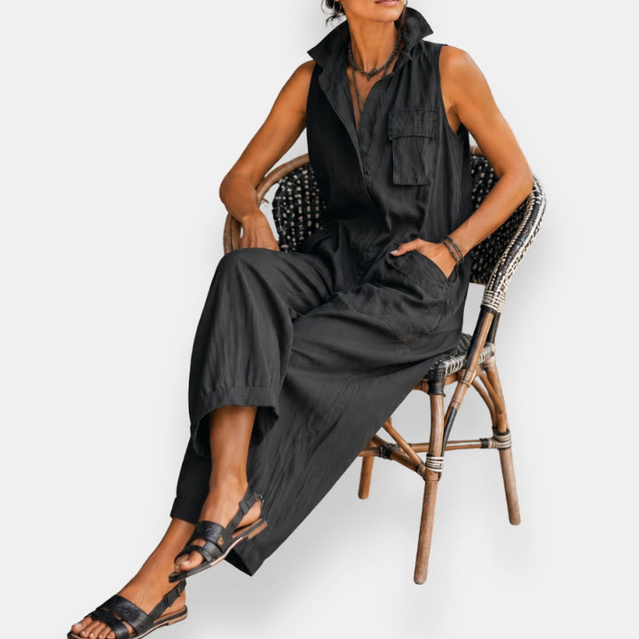 Gabriela | Sleeveless Jumpsuit