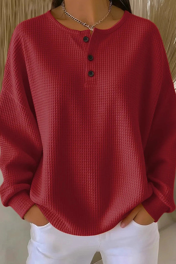 Mabel | Loose-Fitting Blouse with Buttons