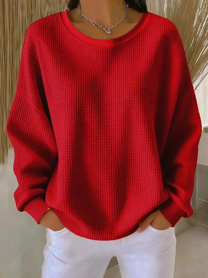 Evie | Sweater with a Wide Collar