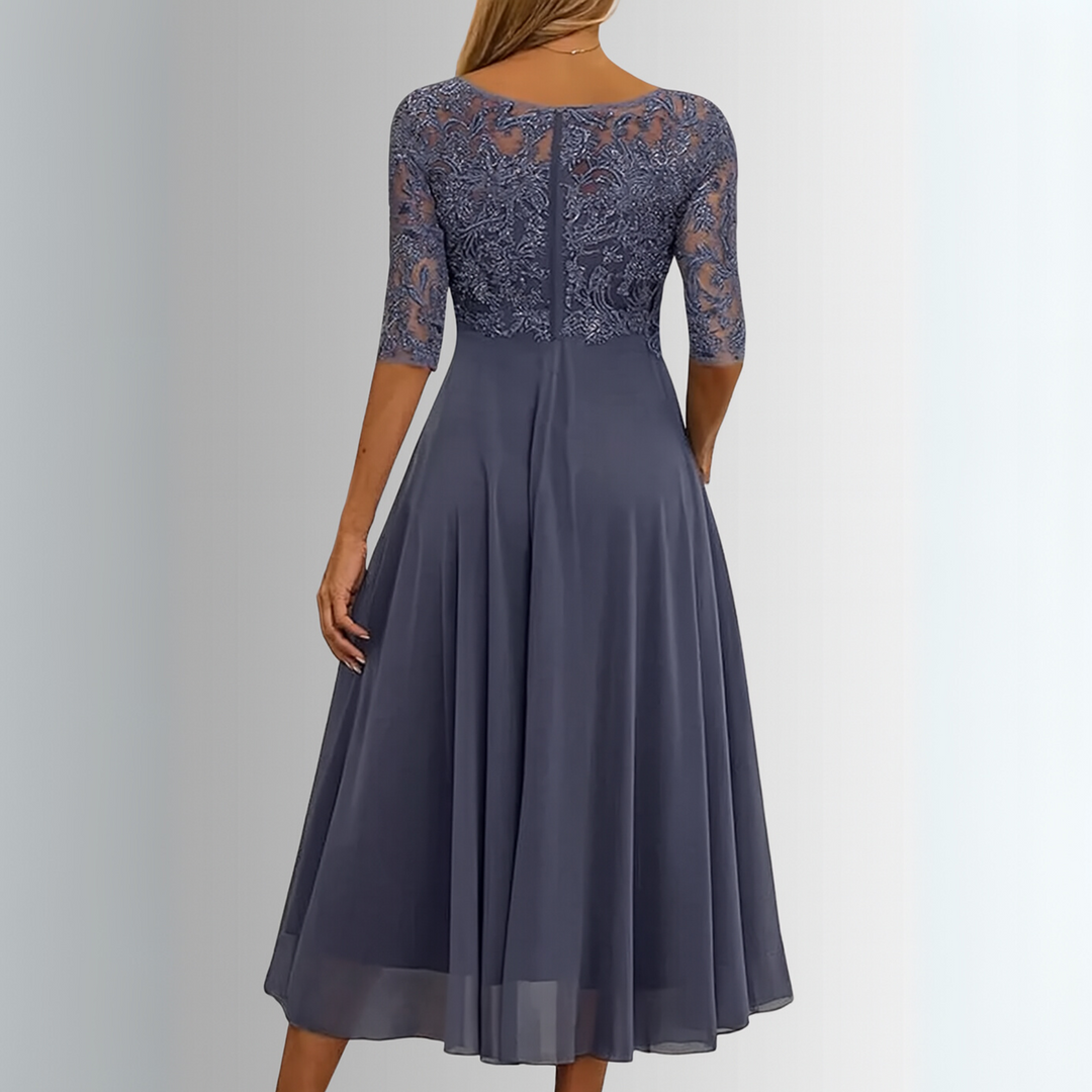 Rhonda™ | Elegant Tummy Concealing Dress