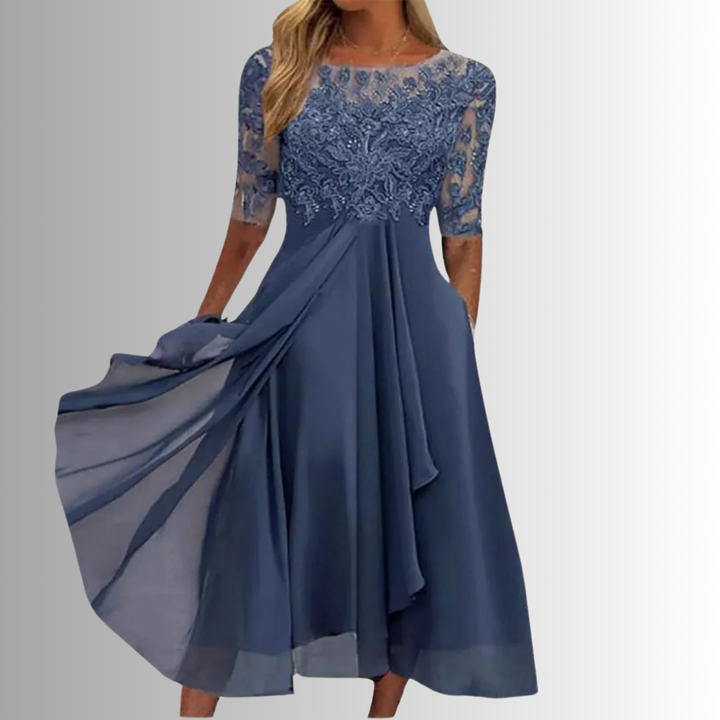 Rhonda™ | Elegant Tummy Concealing Dress