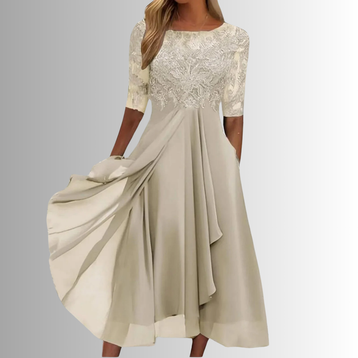 Rhonda™ | Elegant Tummy Concealing Dress