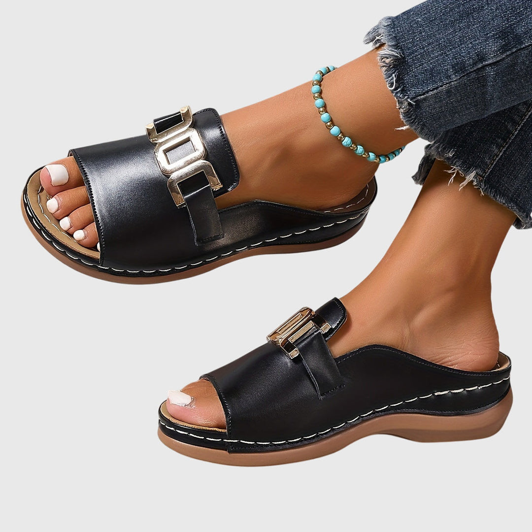 Kathryn - Orthopedic Buckle Comfort Sandals