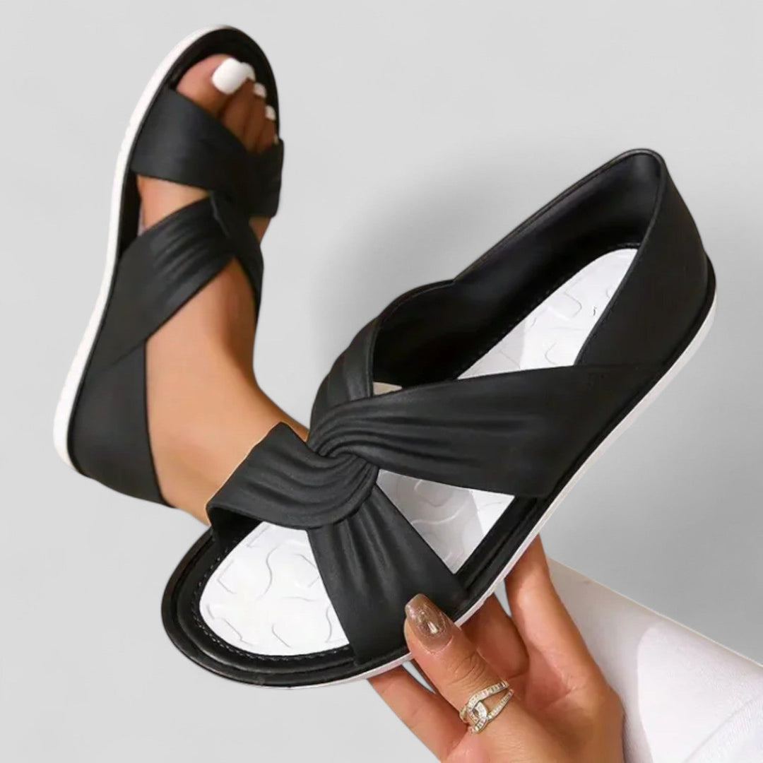 Lesley - Orthopedic Crisscross Comfort Sandals