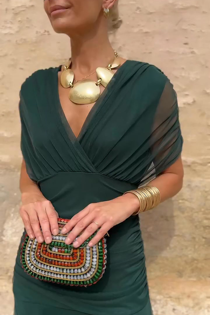 Lady™ – Wrap dress with a draped cut