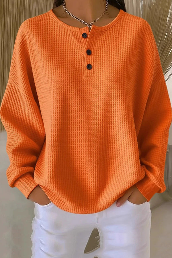 Mabel | Loose-Fitting Blouse with Buttons