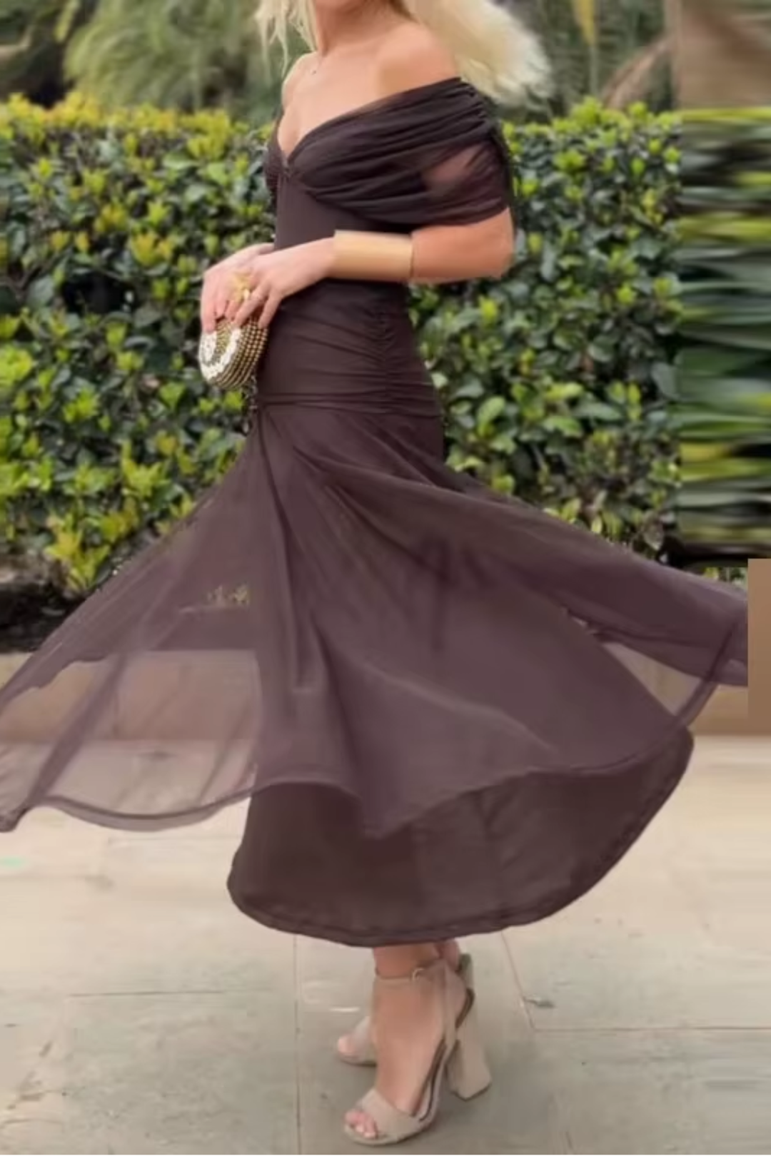 Lady™ – Wrap dress with a draped cut
