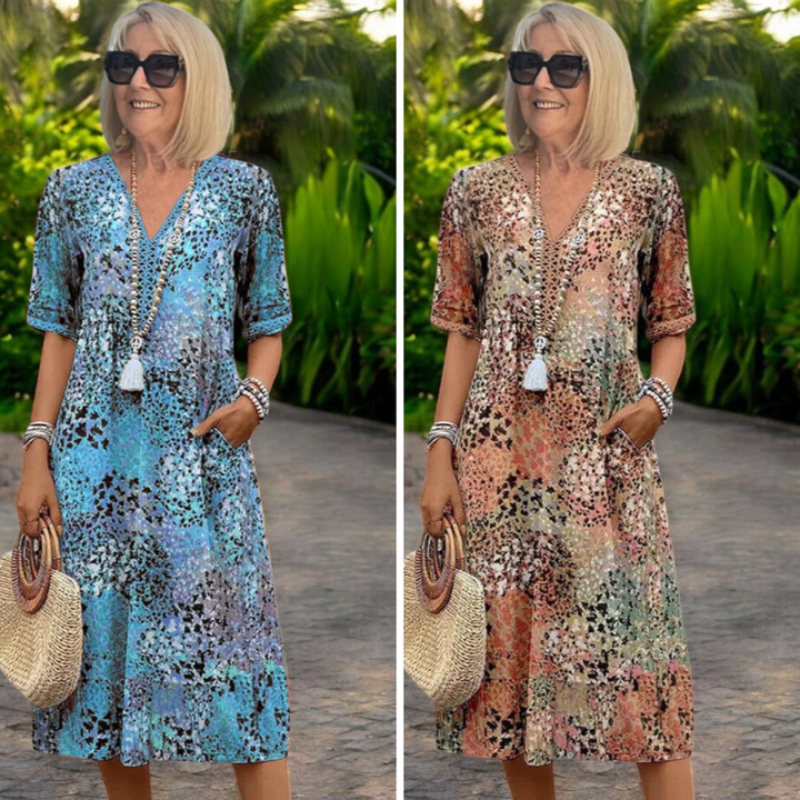 Iris Light Floaty Dress
