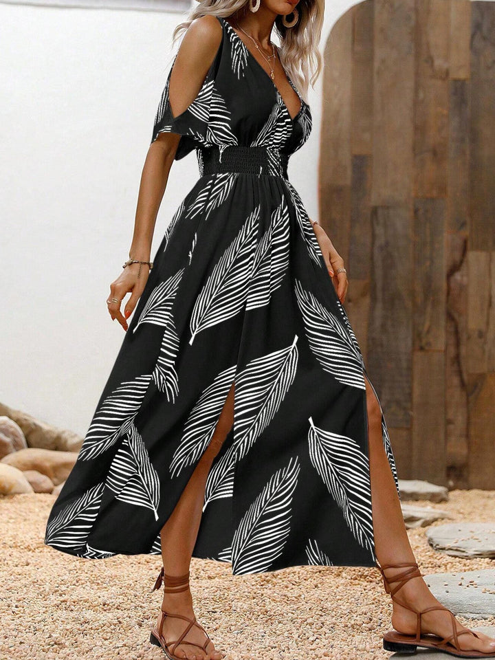 Elowira | Flowing Maxi Dress with Tummy Coverage