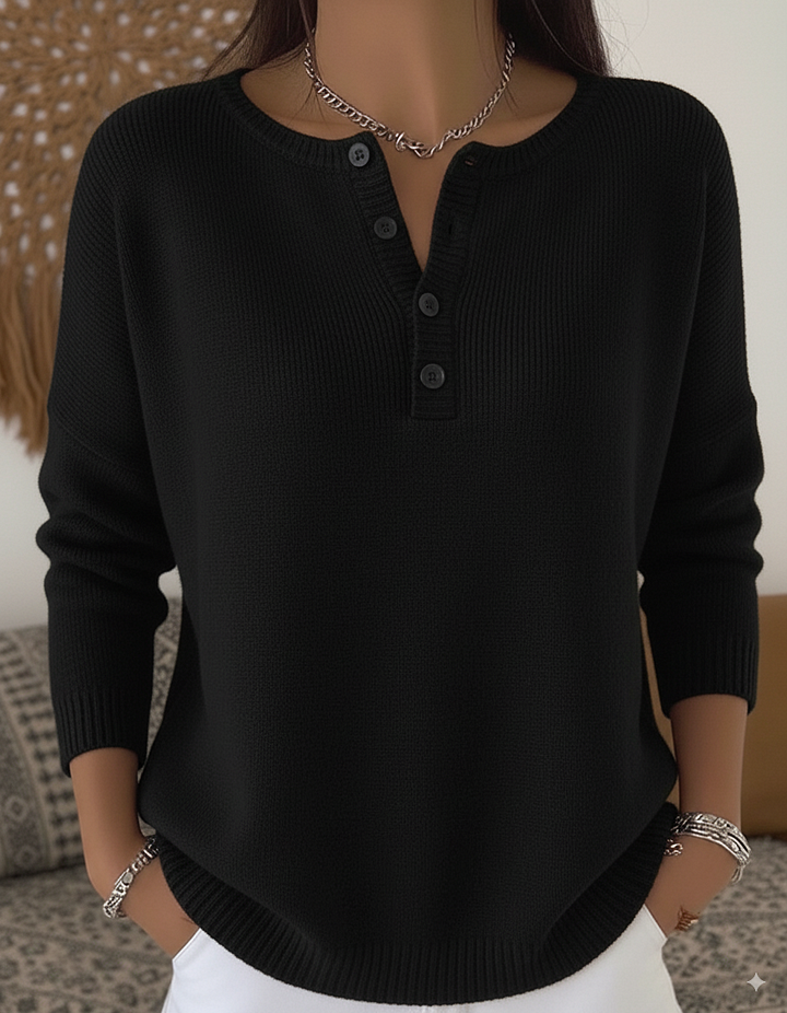 Marianne | Calm Button-Up Jumper