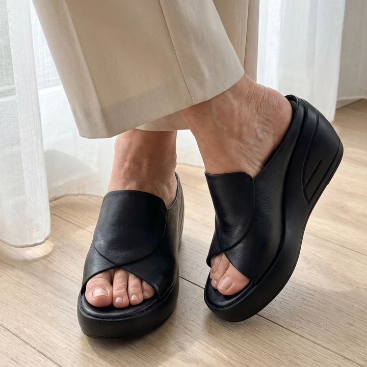 Mariette Orthopedic Slip-on Wedge Sandals