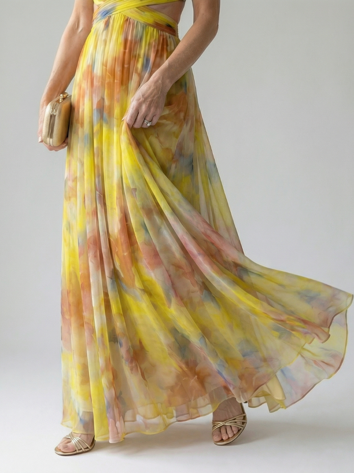 Elise | Soft Wrap Maxi Dress