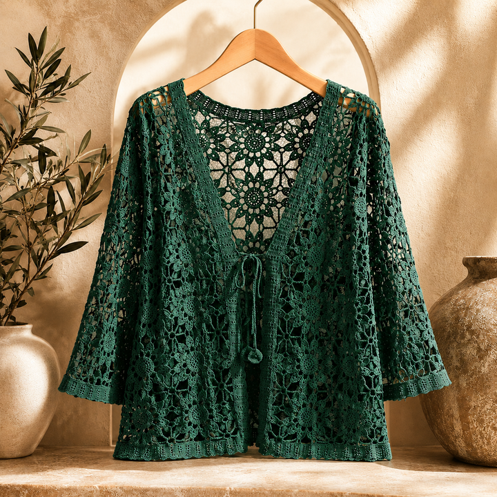 Elora Crochet Cardigan
