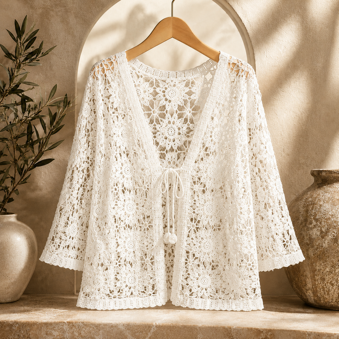 Elora Crochet Cardigan