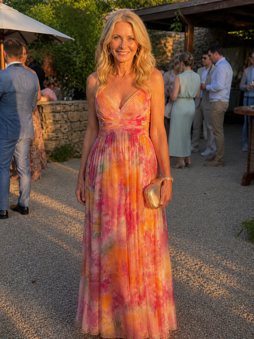 Elise | Soft Wrap Maxi Dress