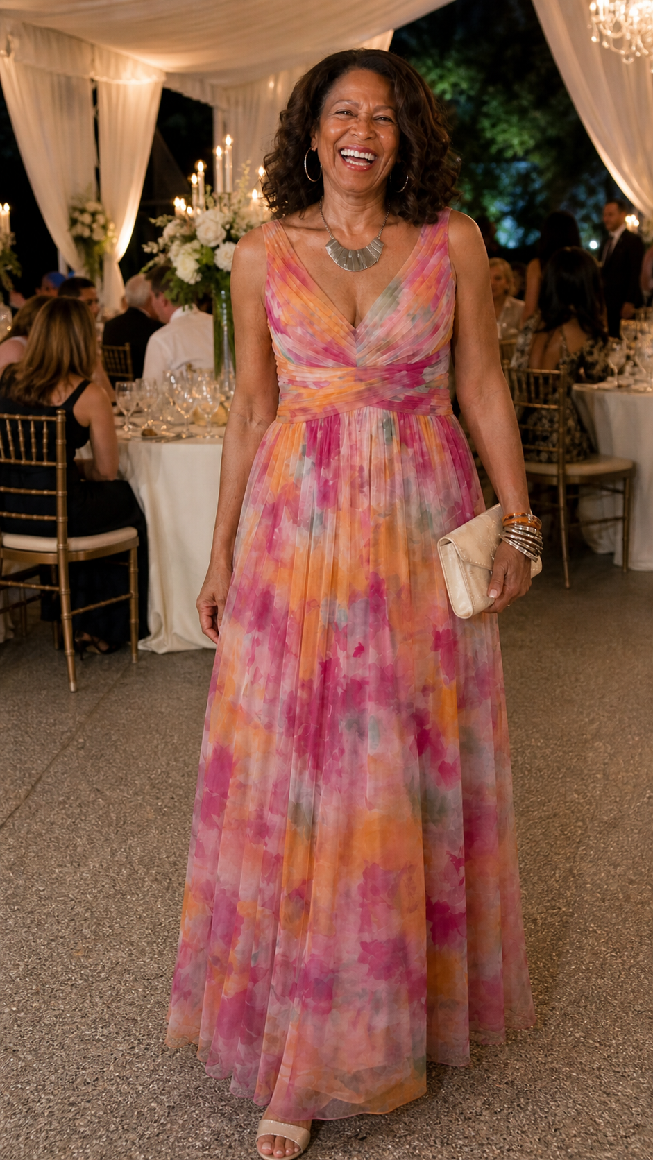 Elise | Soft Wrap Maxi Dress