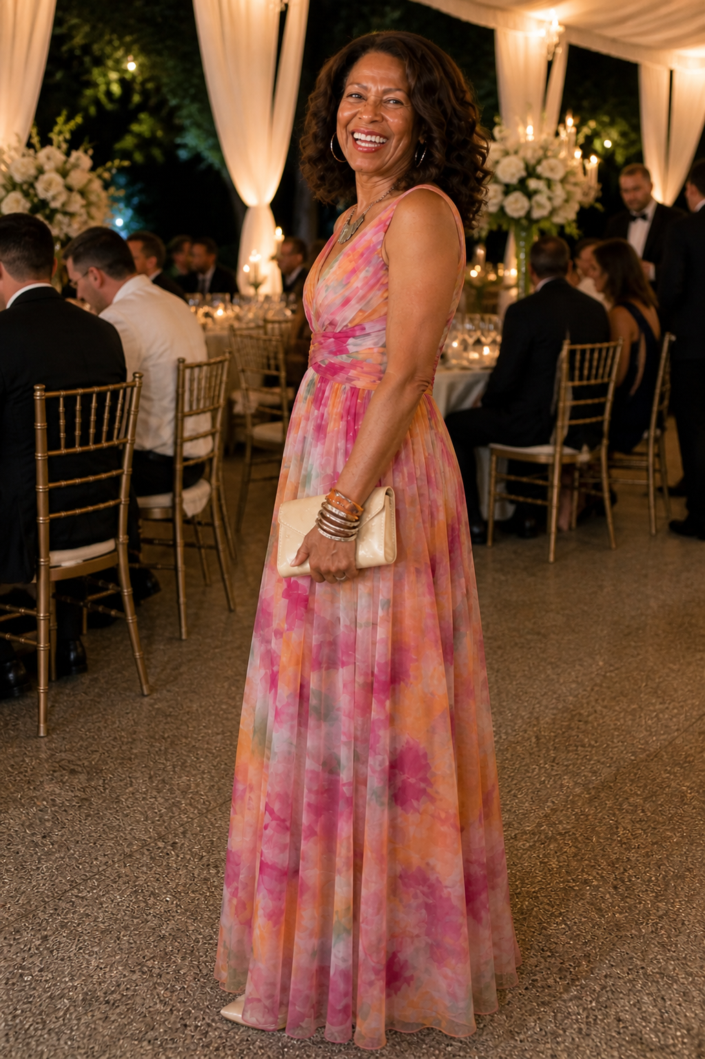 Elise | Soft Wrap Maxi Dress