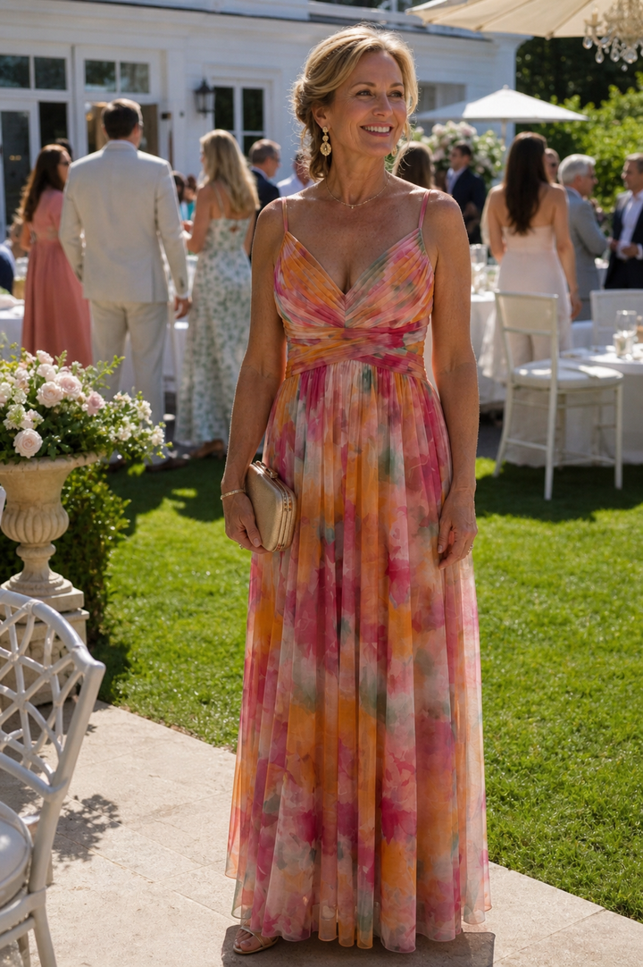 Elise | Soft Wrap Maxi Dress