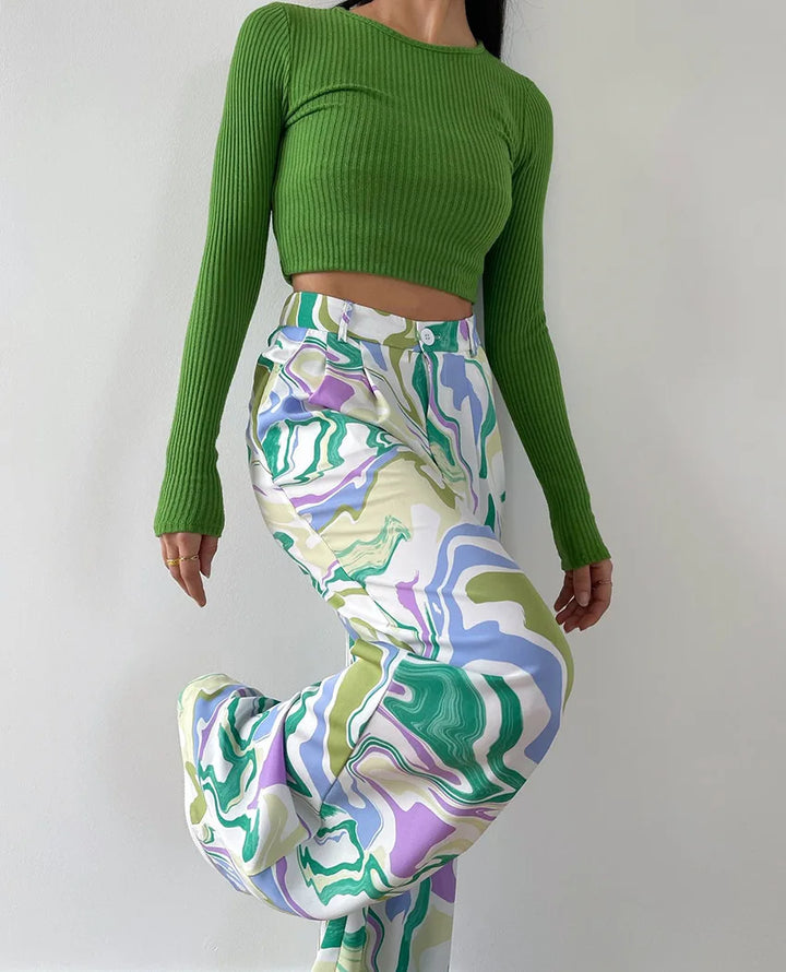 Zyra - Bold Swirl Print Set