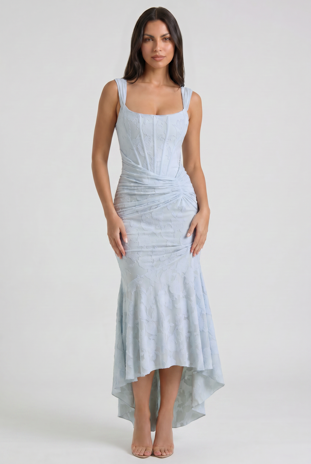 Alice - Romantic Floral Midi Dress