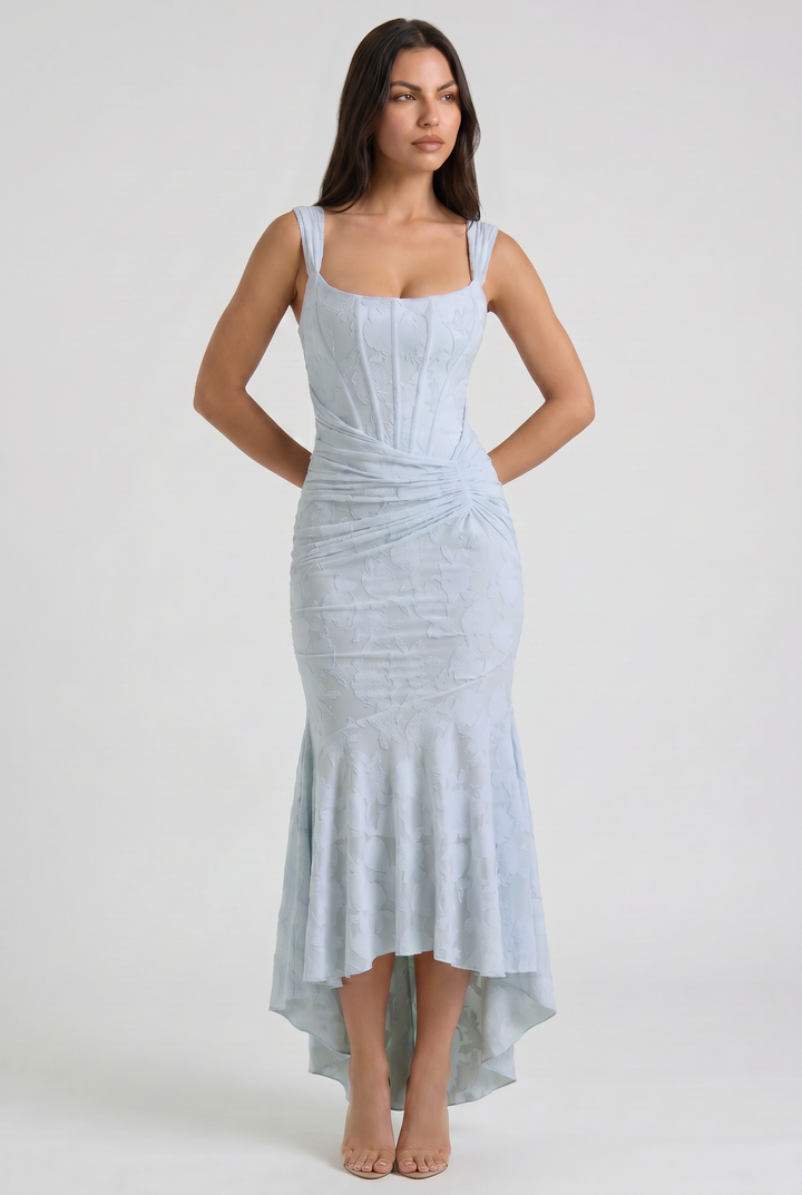 Alice - Romantic Floral Midi Dress
