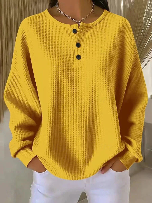 Mabel | Loose-Fitting Blouse with Buttons