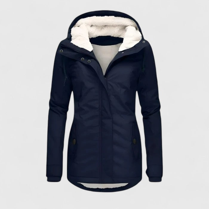 Elara - Waterproof Winter Jacket With Hood