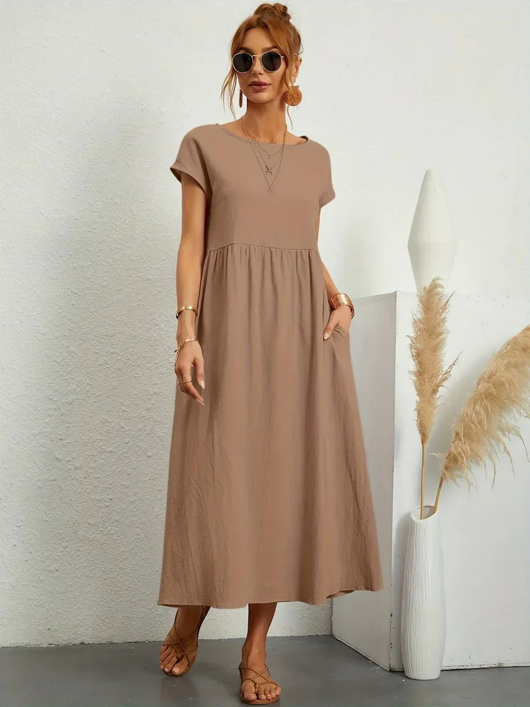 Gabrielle - Flowing Midi Dress